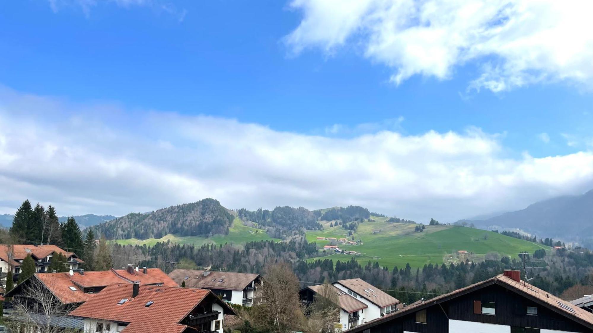 Fewo Alpengloeckchen, Oberstaufen/Steibis Kültér fotó