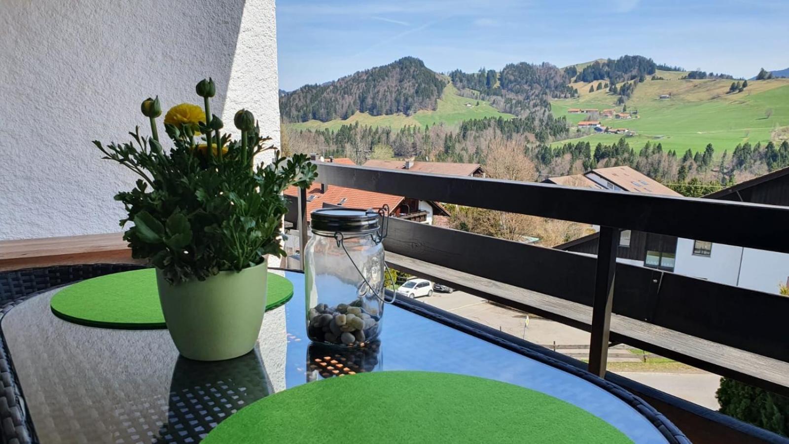 Fewo Alpengloeckchen, Oberstaufen/Steibis Kültér fotó